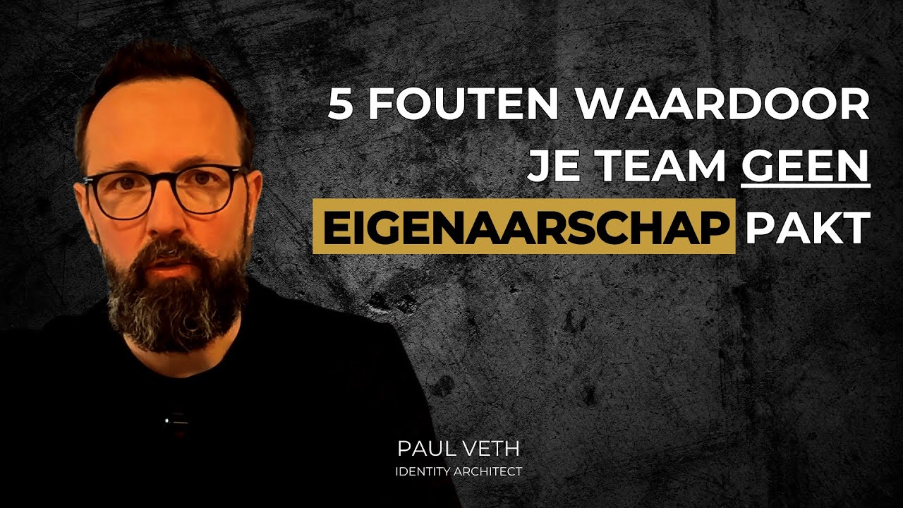  5 Fouten Waardoor Je Team Geen Eigenaarschap Pakt (en de oplossing)
