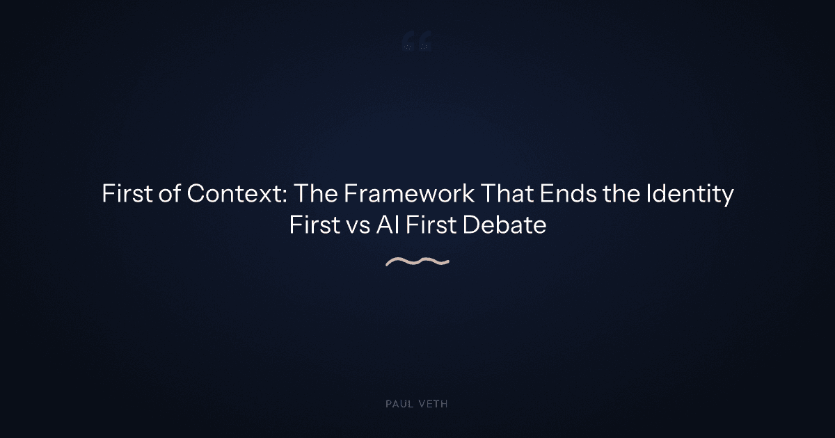 What Is 'Firsts of Context' and Why Does It Change Everything?