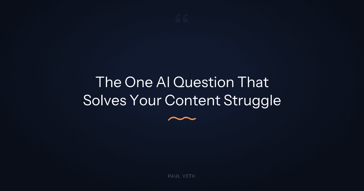 How Do You Stop Struggling to Come Up With Content Ideas?