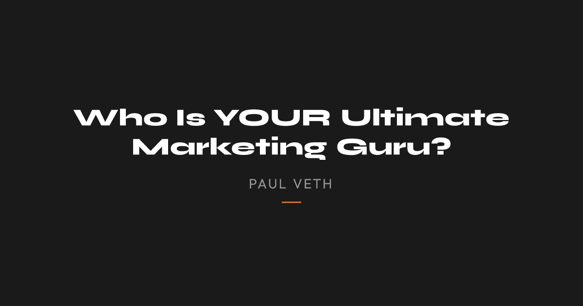 Who Is the Ultimate Marketing Guru for You?