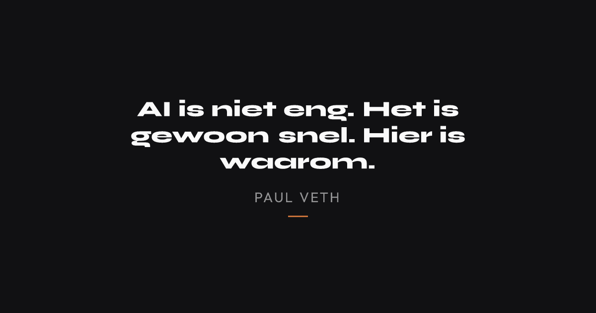 Waarom vinden mensen AI eng en wat is het eigenlijk?