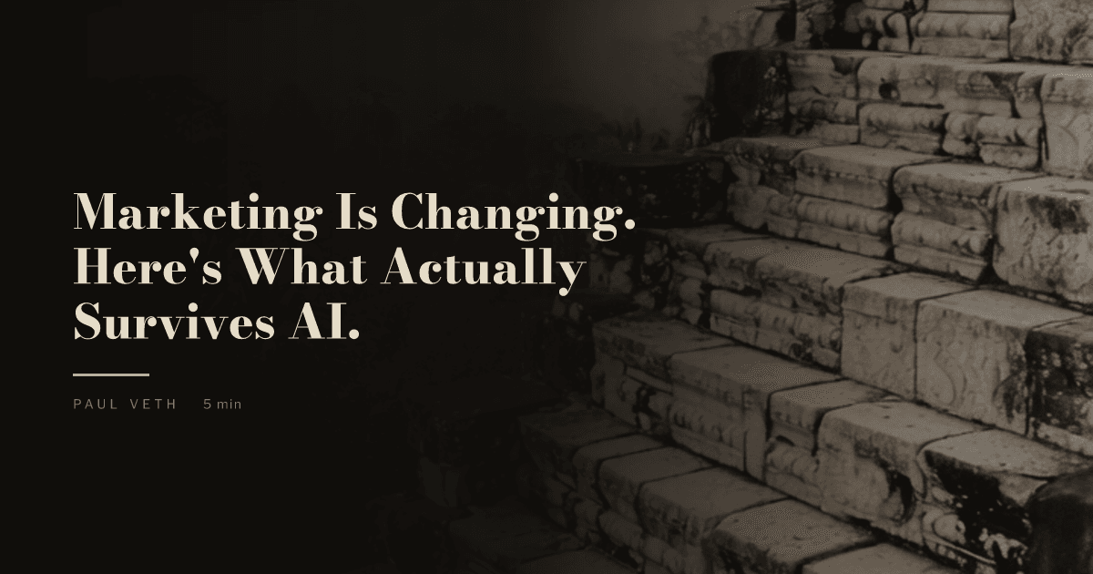 Why Is Marketing Changing So Fast in the AI Era?