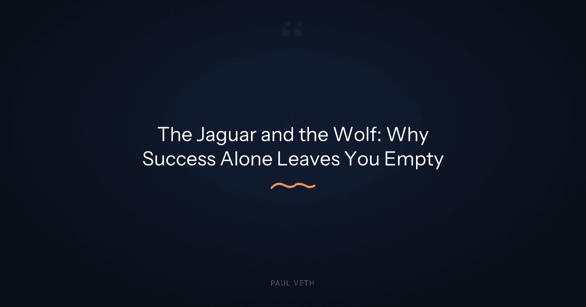 Why Does Success Make You Feel Empty, and What Is the Antidote?