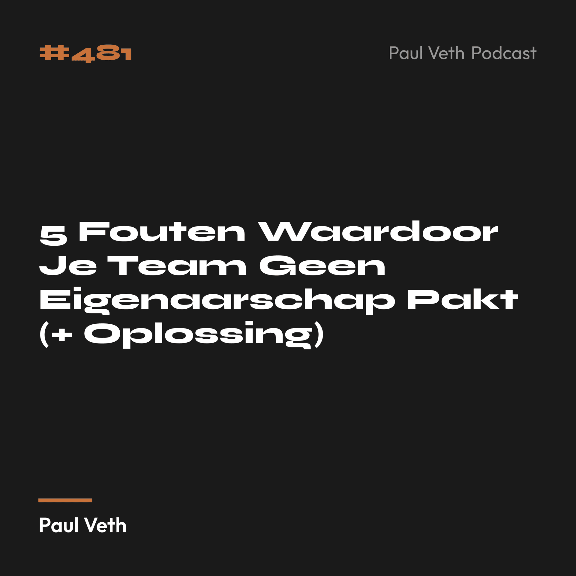 5 Fouten Waardoor Je Team Geen Eigenaarschap Pakt (+ Oplossing)
