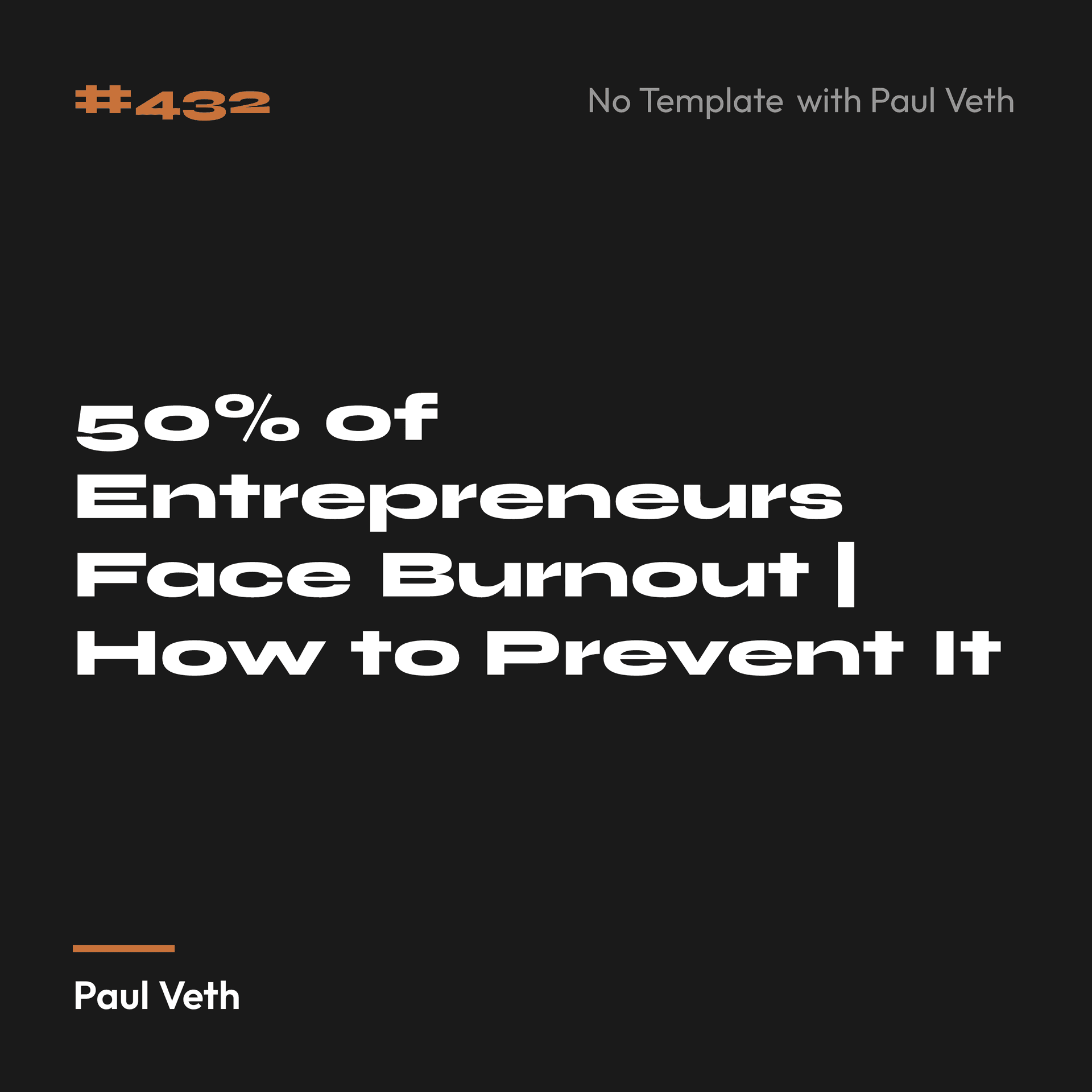 50% of Entrepreneurs Face Burnout | How to Prevent It