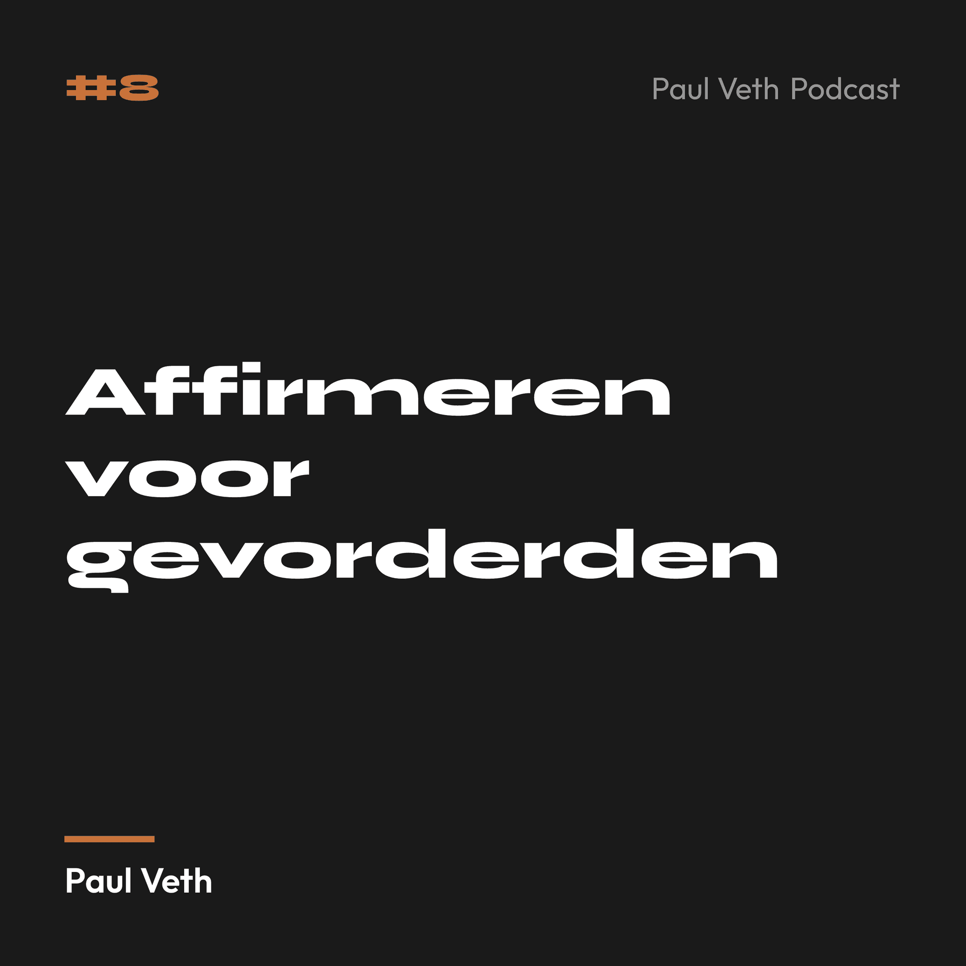 Affirmeren voor gevorderden