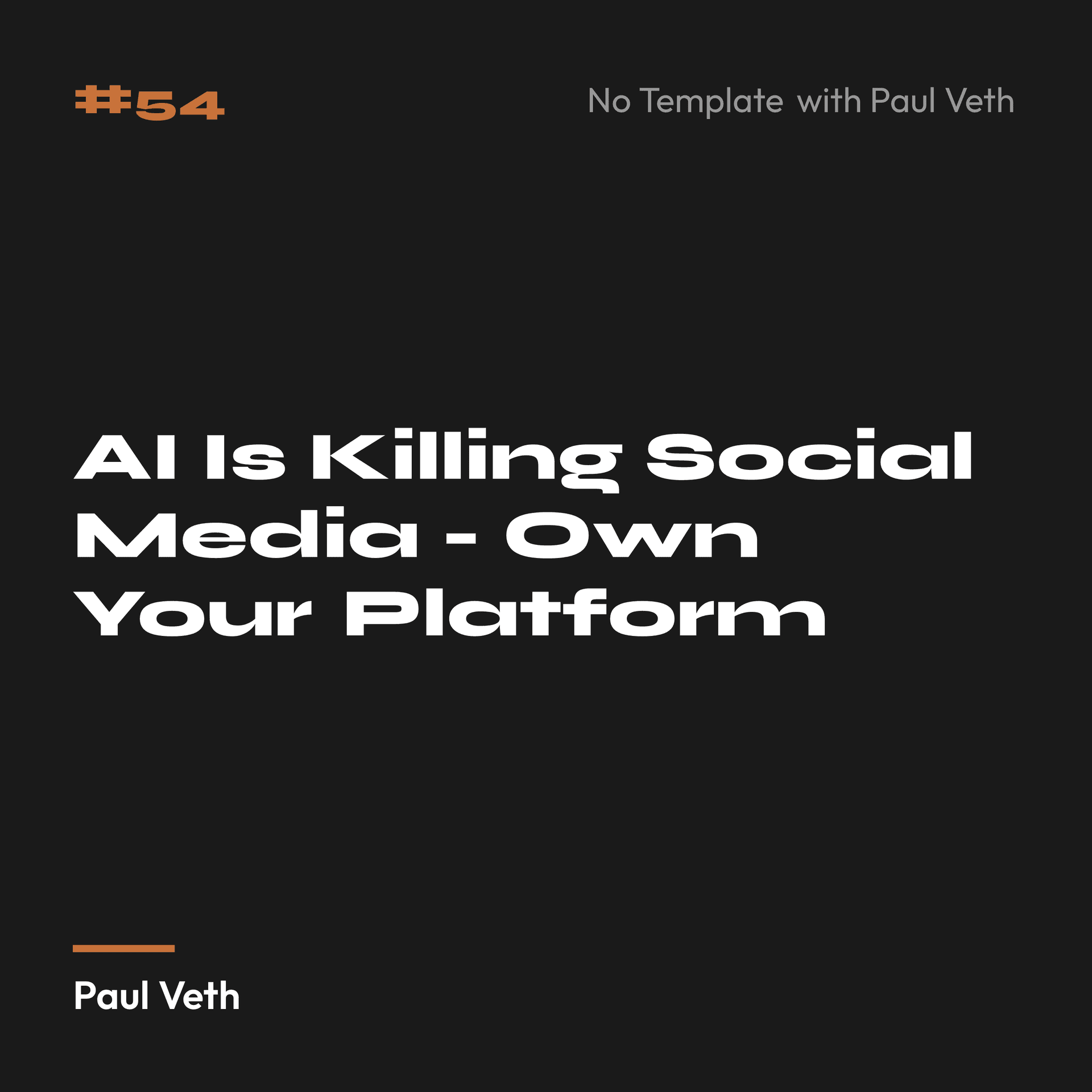 Why AI Is Killing Social Media (And What to Do)