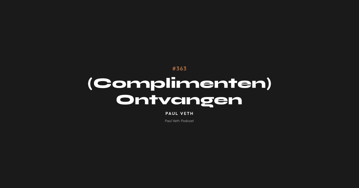 (Complimenten) Ontvangen