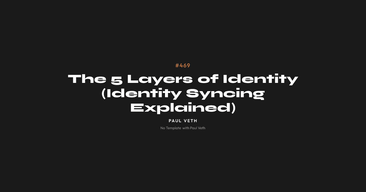 The 5 Layers of Identity (Identity Syncing Explained)