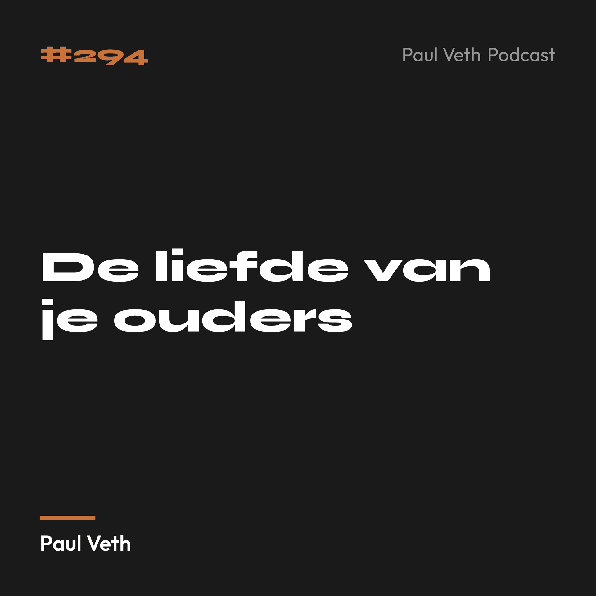 De liefde van je ouders