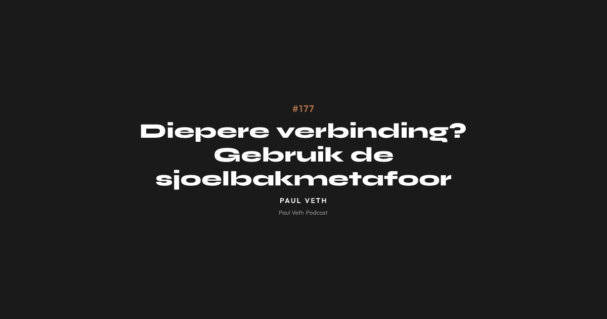 Diepere verbinding? Gebruik de sjoelbakmetafoor