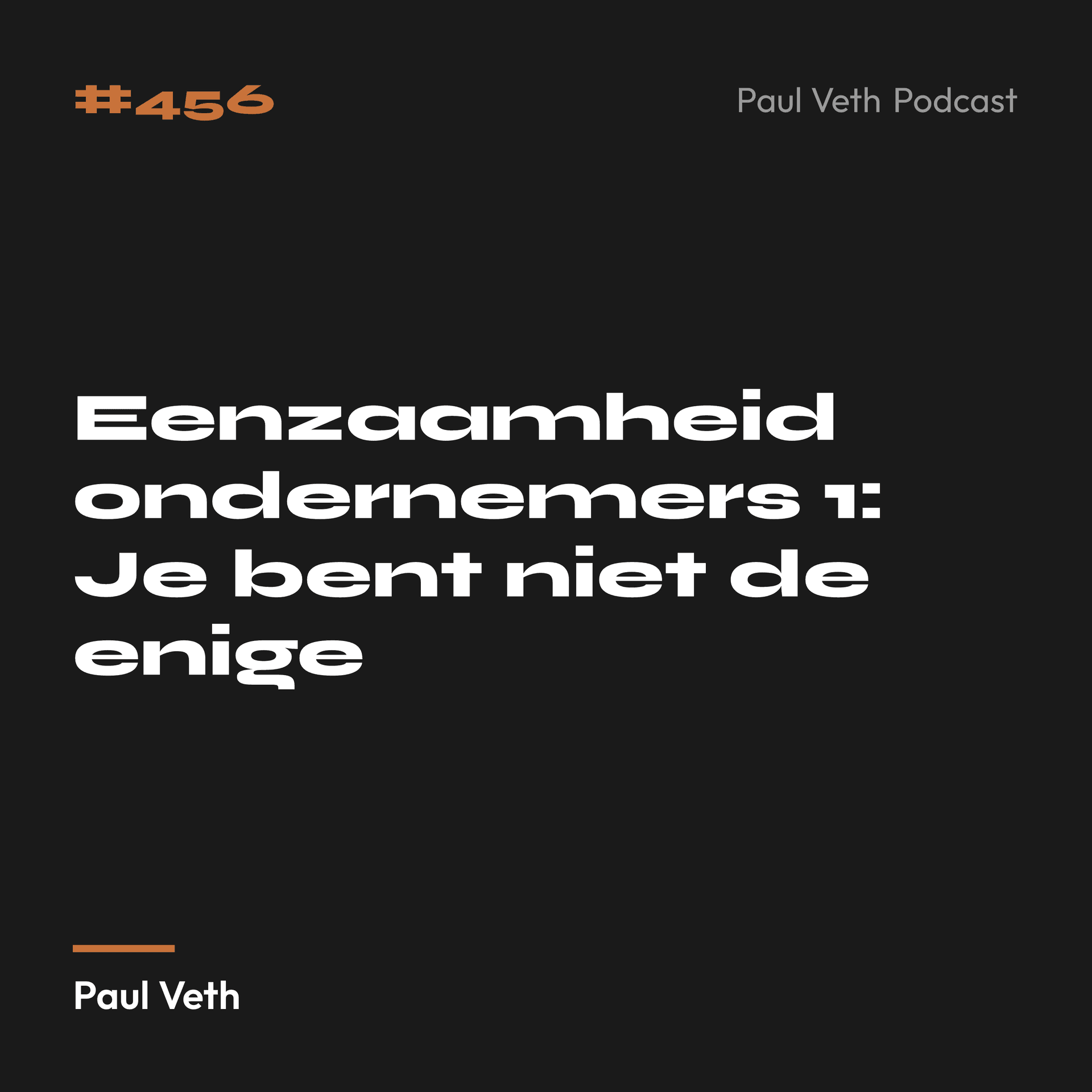 Eenzaamheid ondernemers 1: Je bent niet de enige