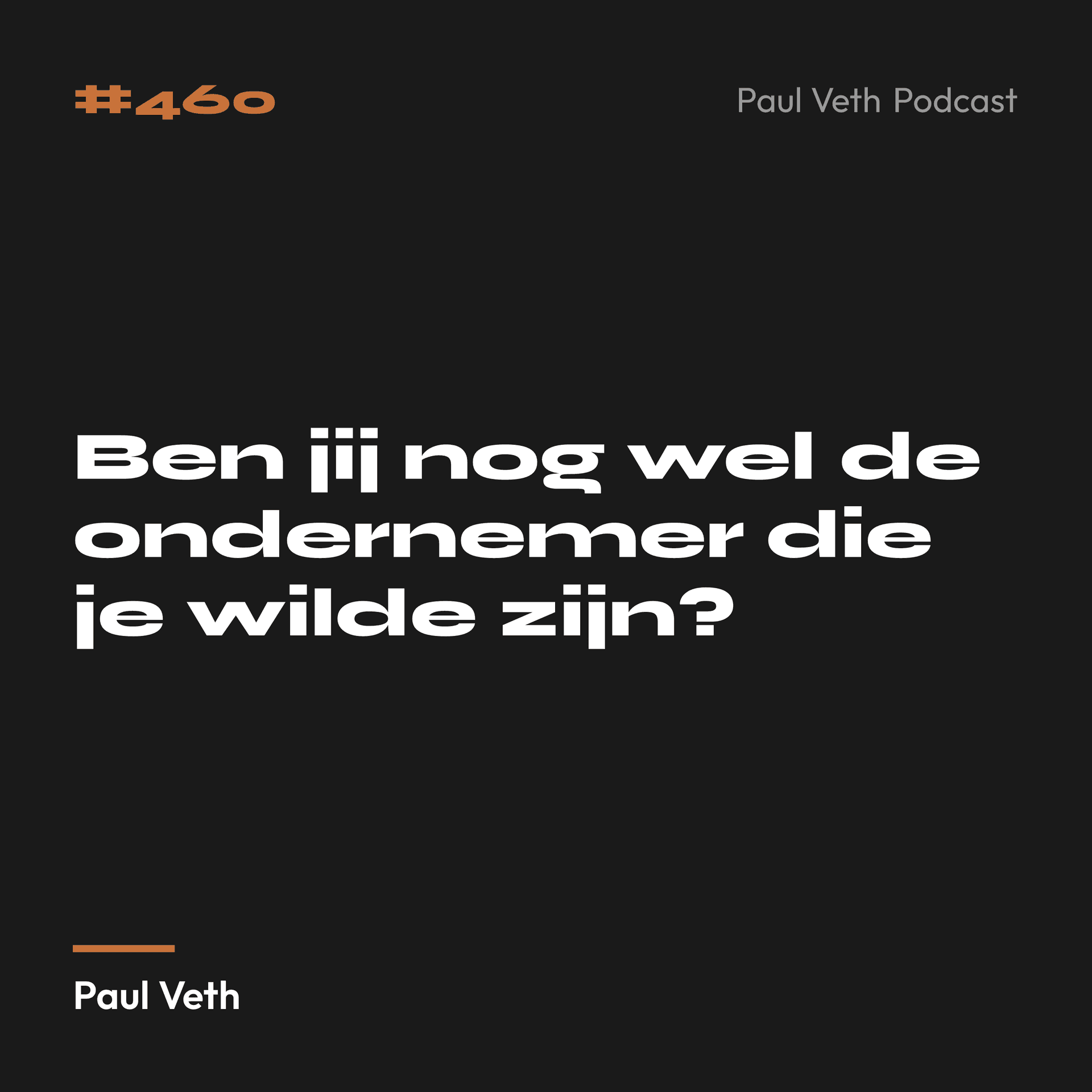 Ben jij nog wel de ondernemer die je wilde zijn?