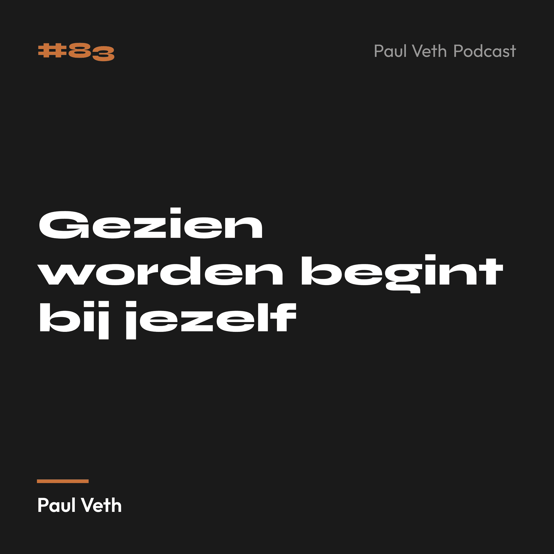 Gezien worden begint bij jezelf