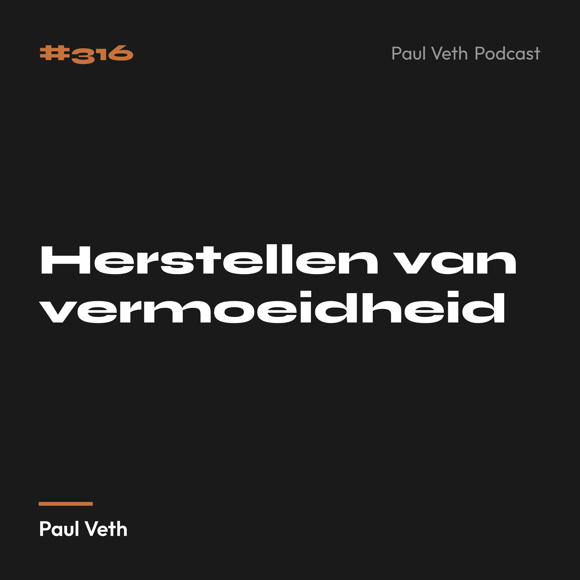 Herstellen van vermoeidheid