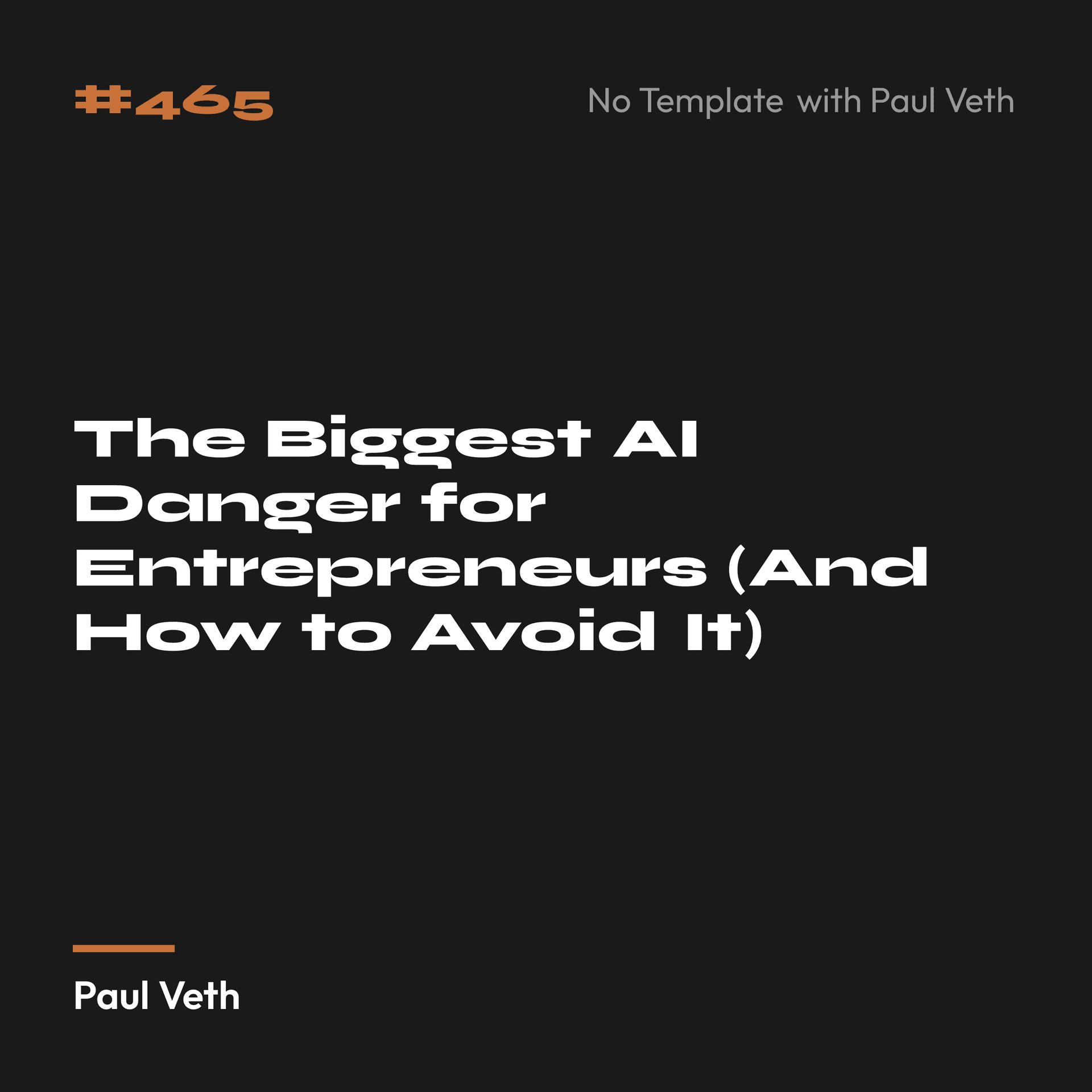 The Biggest AI Danger for Entrepreneurs (And How to Avoid It)