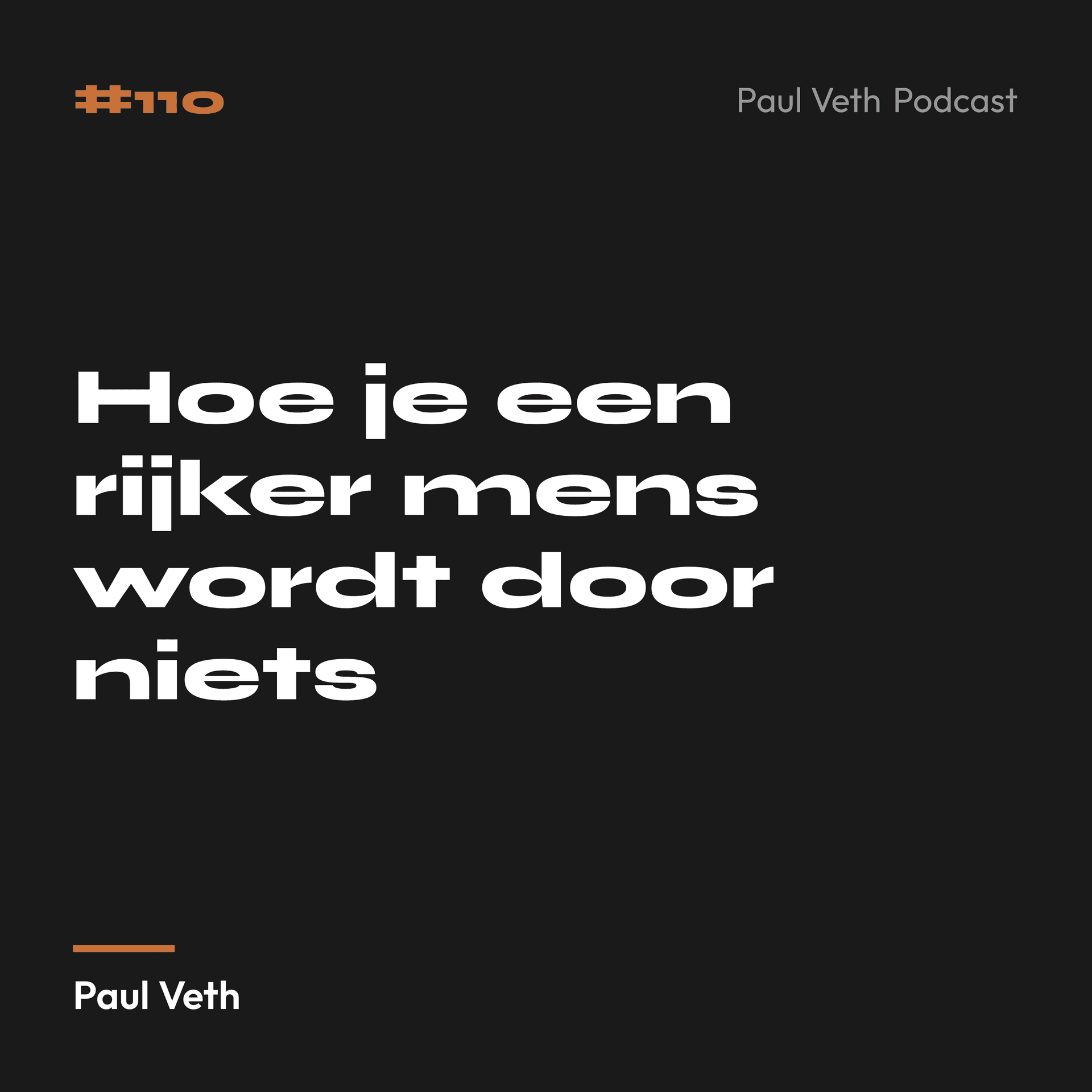 Hoe je een rijker mens wordt door niets