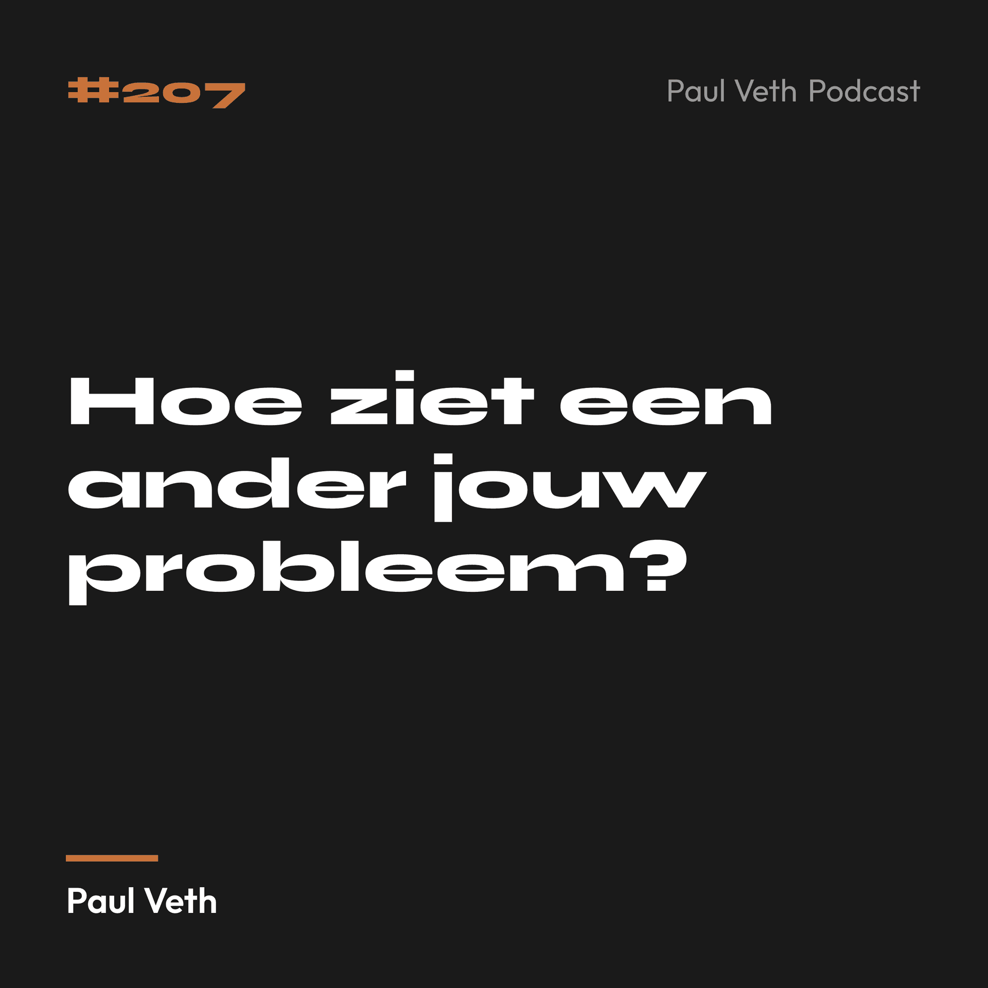 Hoe ziet een ander jouw probleem?