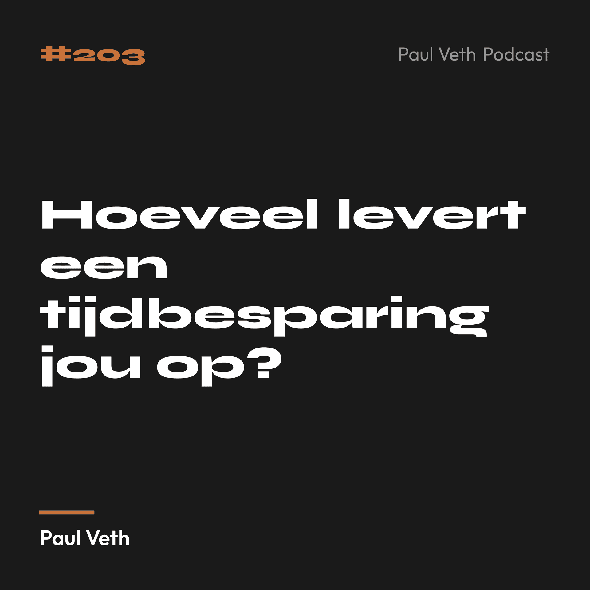 Hoeveel levert een tijdbesparing jou op?
