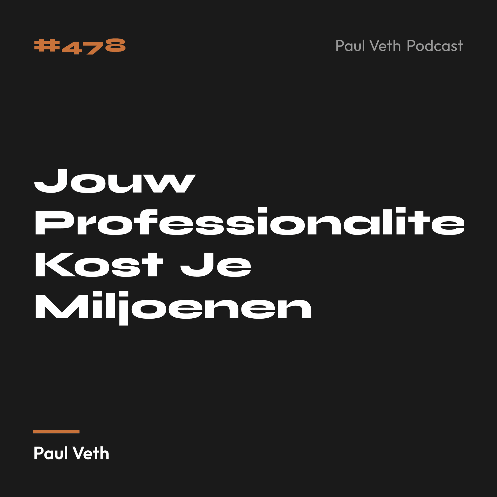 Jouw Professionaliteit Kost Je Miljoenen