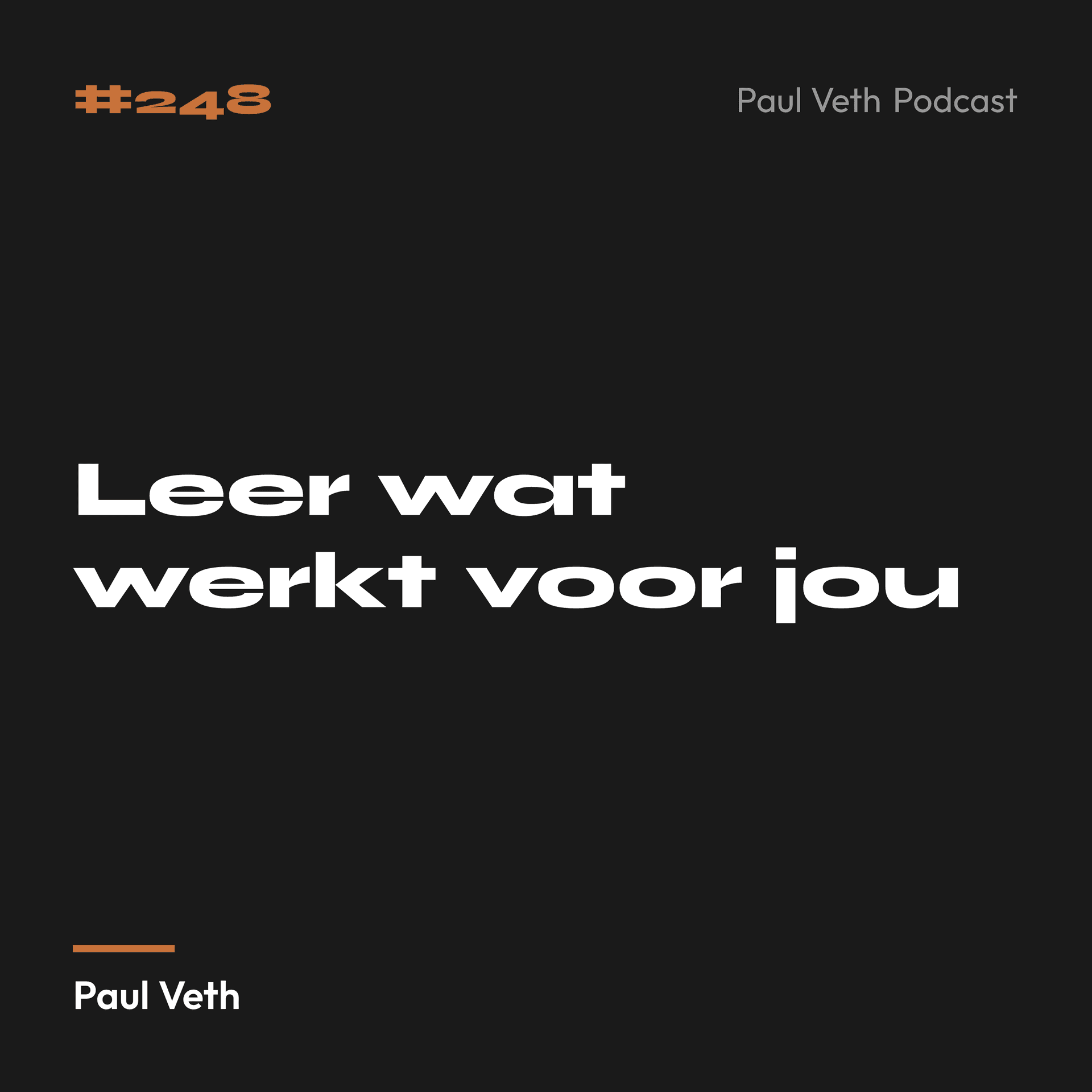 Leer wat werkt voor jou