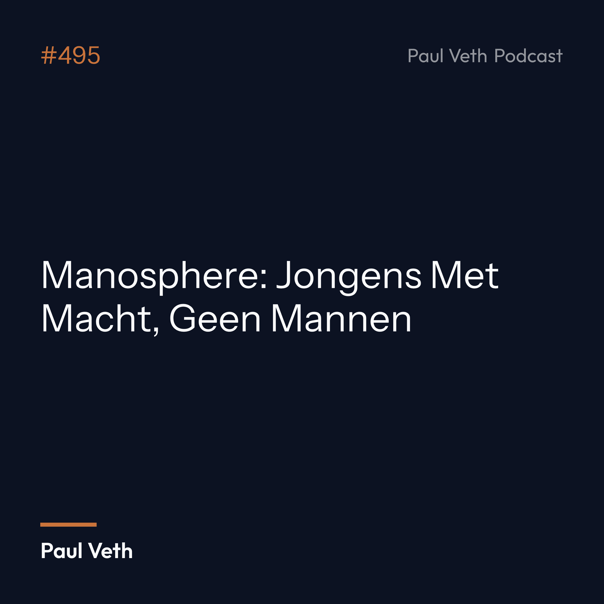 De Manosphere Is Geen Mannelijkheid