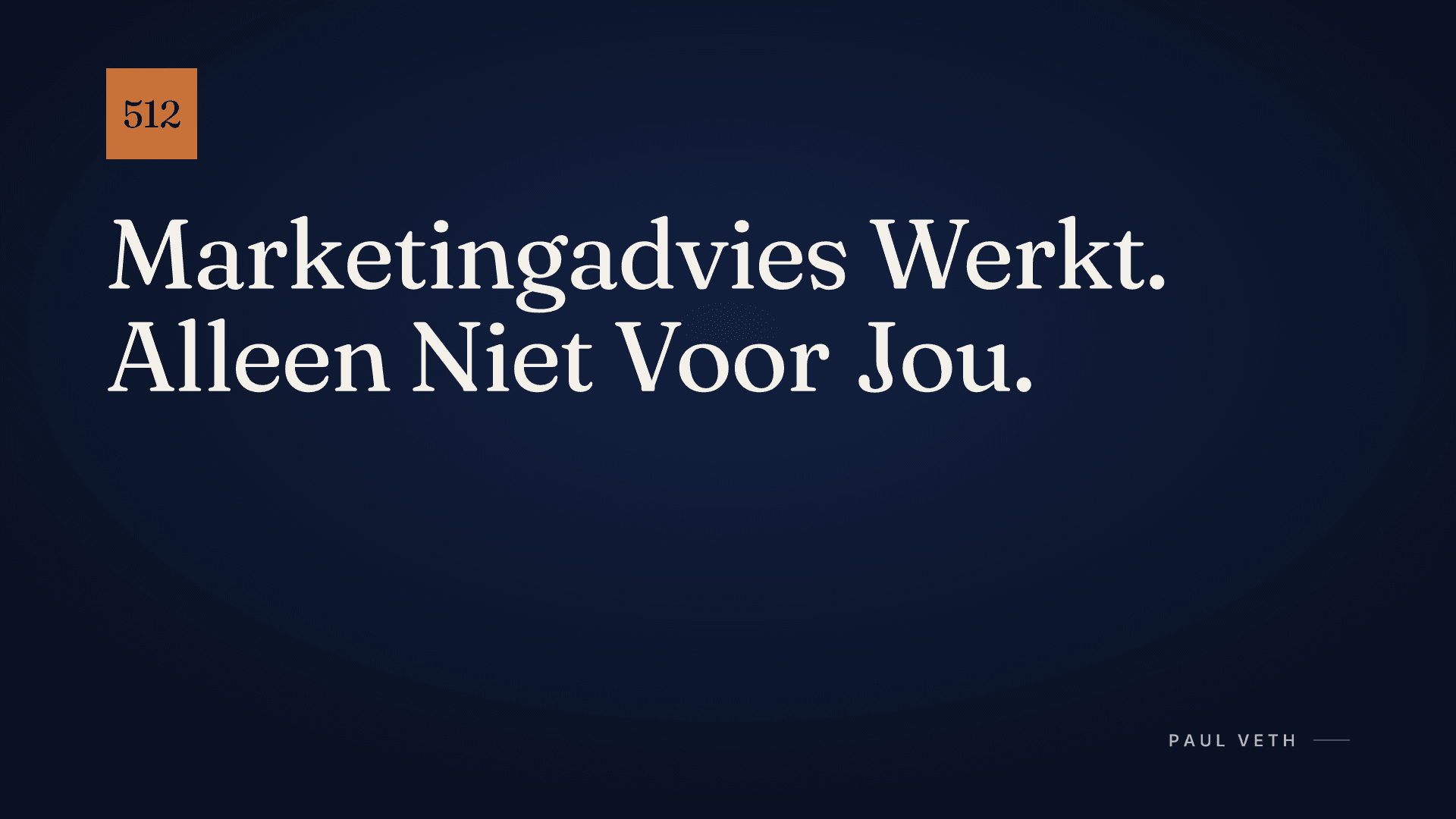 Waarom Marketingadvies Jou Kan Ruïneren