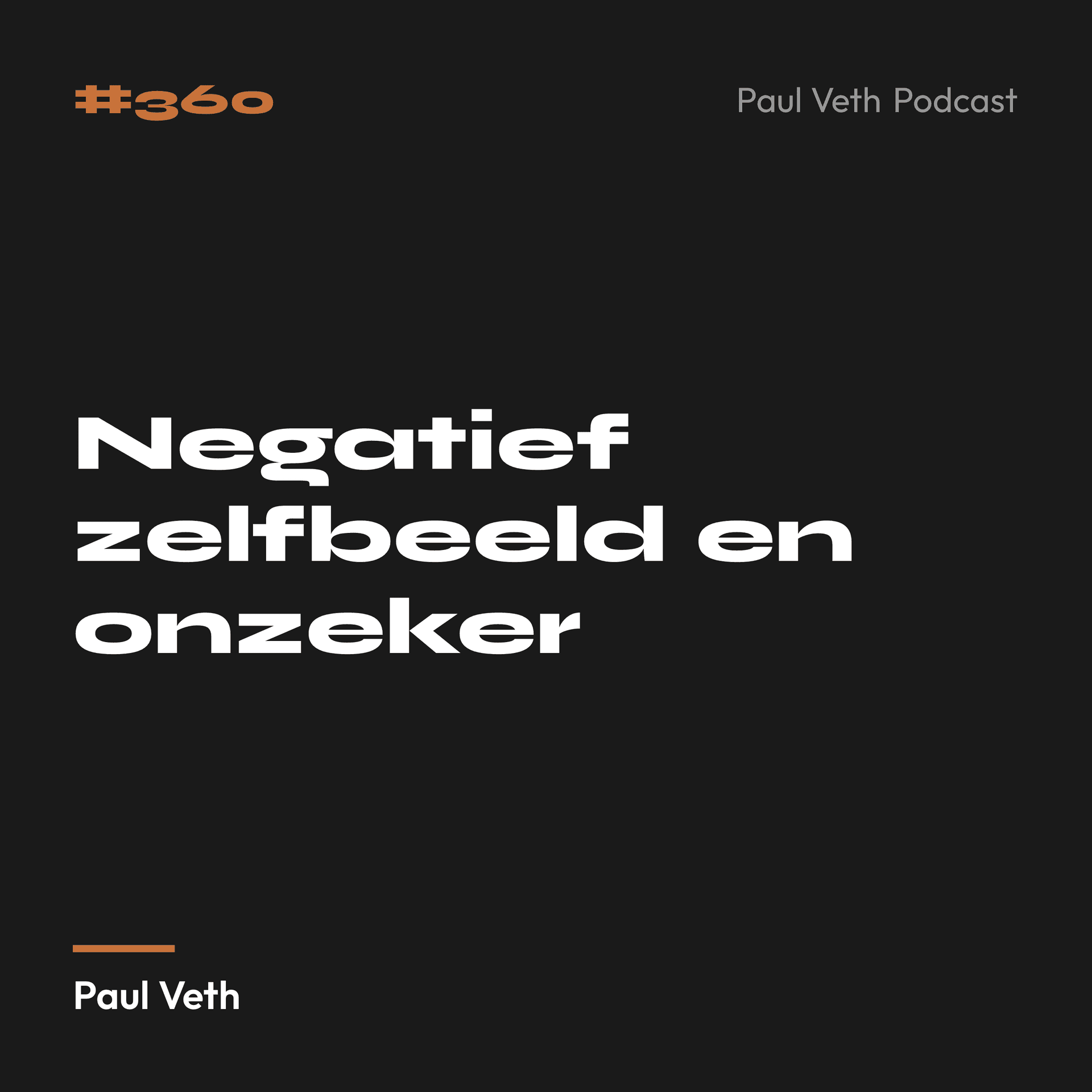 Negatief zelfbeeld en onzeker