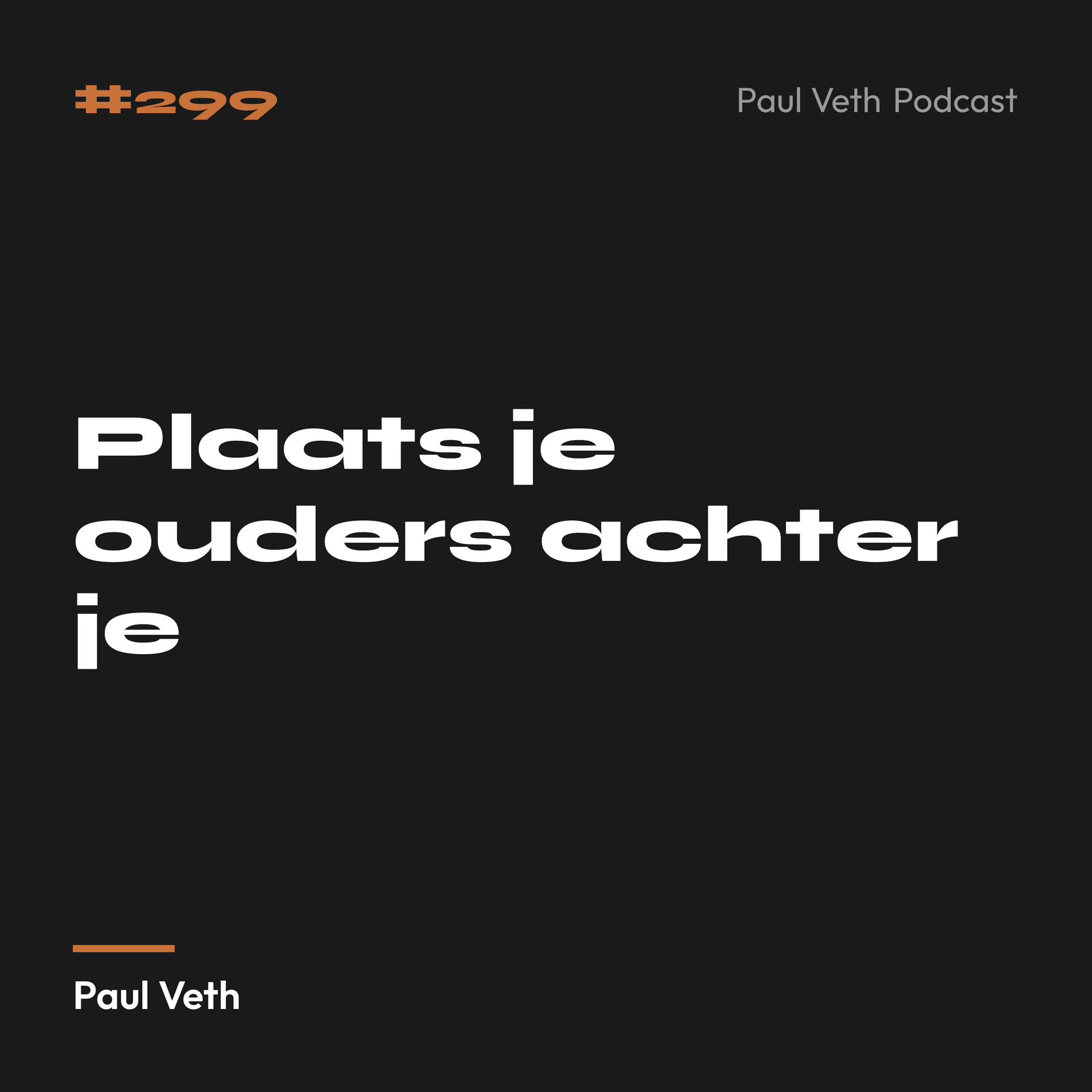 Plaats je ouders achter je