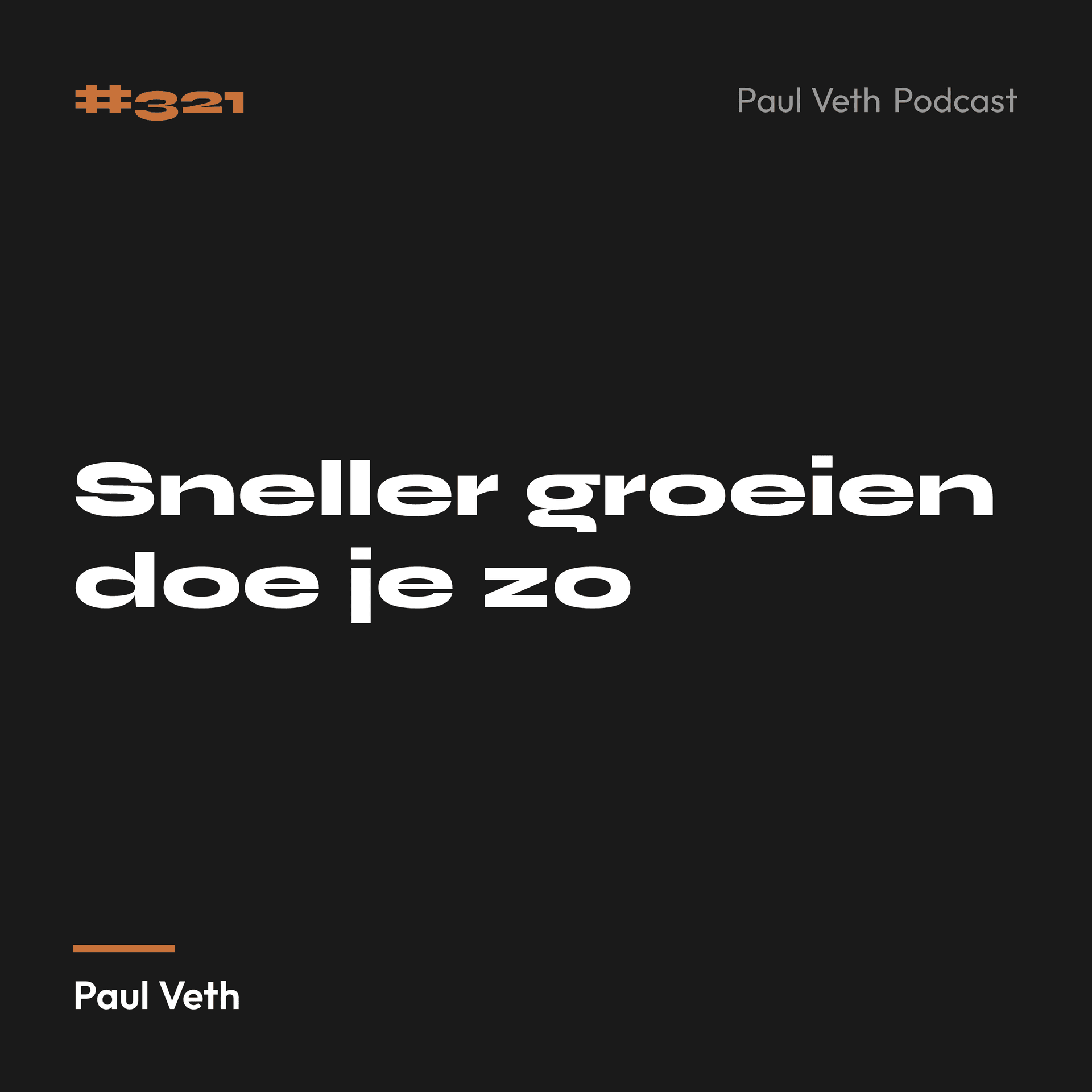 Sneller groeien doe je zo