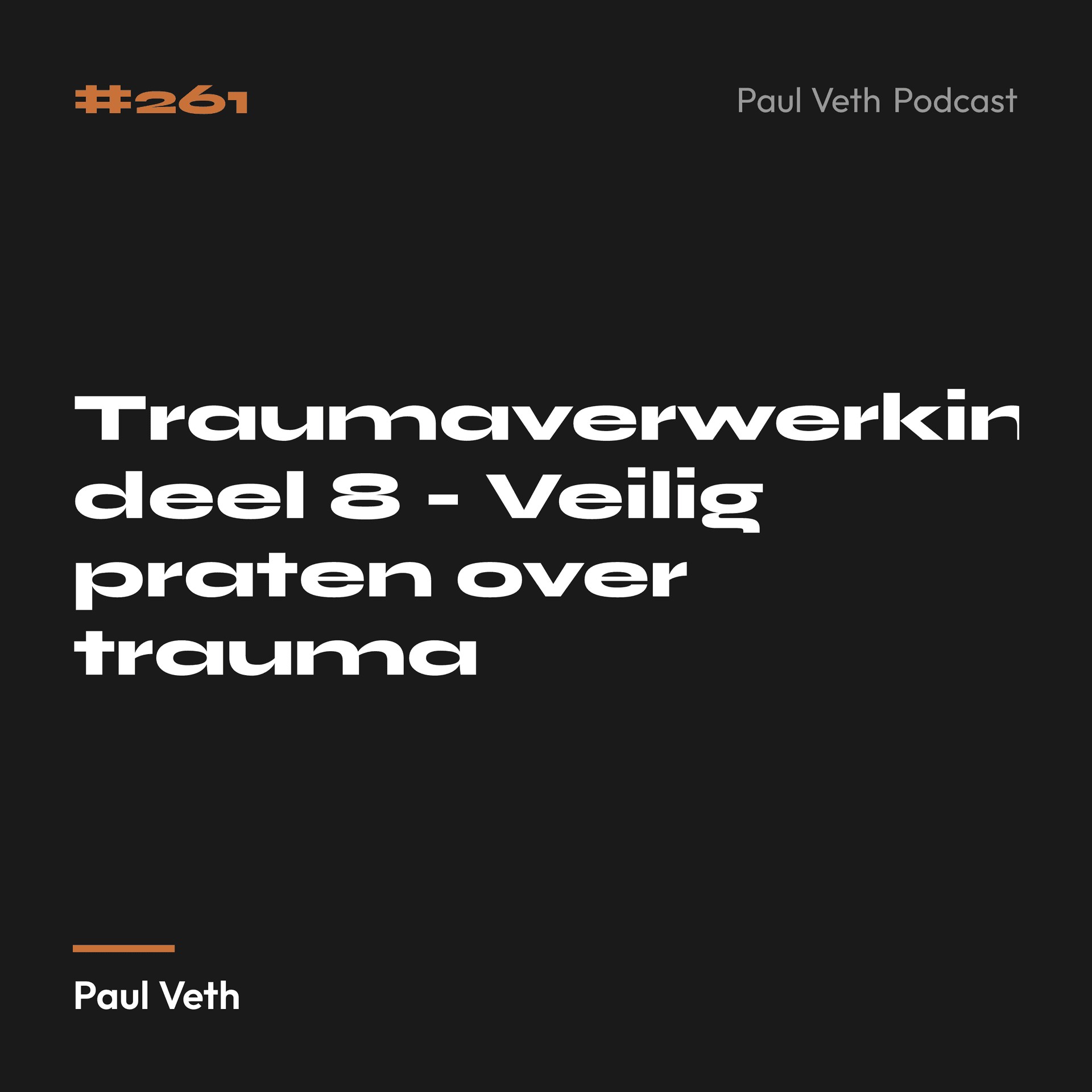 Traumaverwerking deel 8 - Veilig praten over trauma