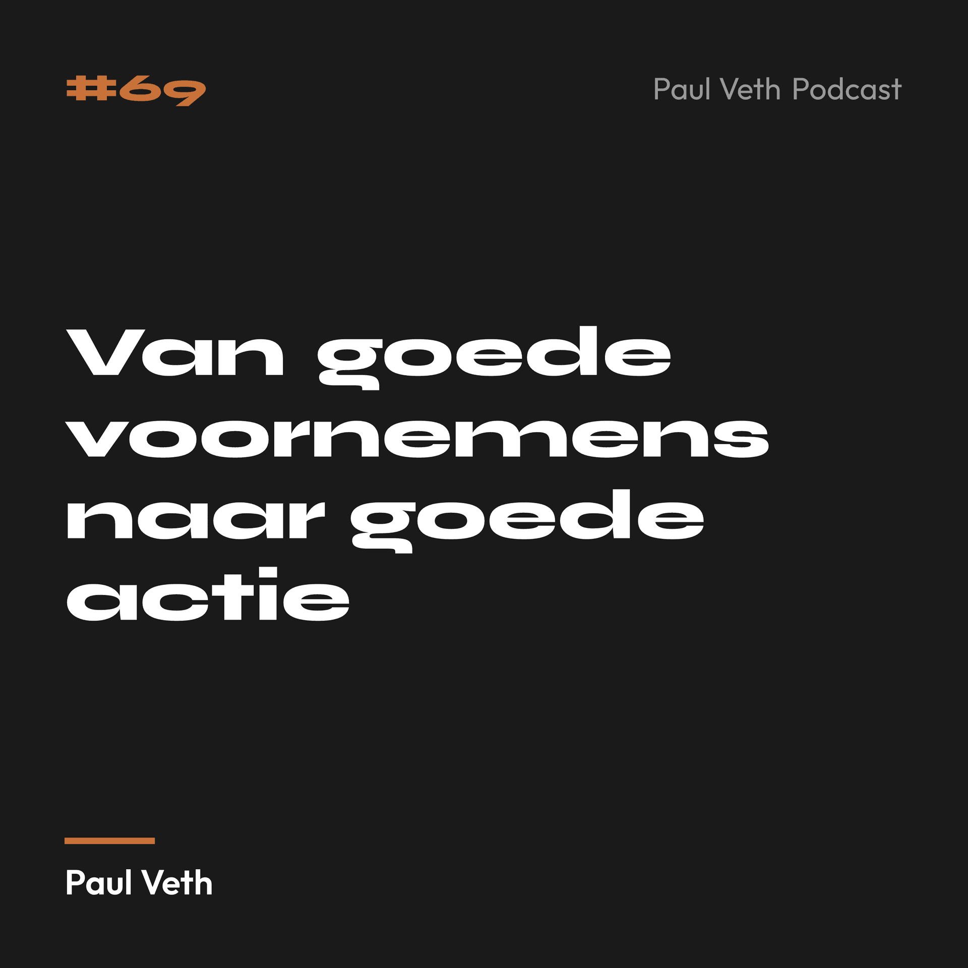 Van goede voornemens naar goede actie