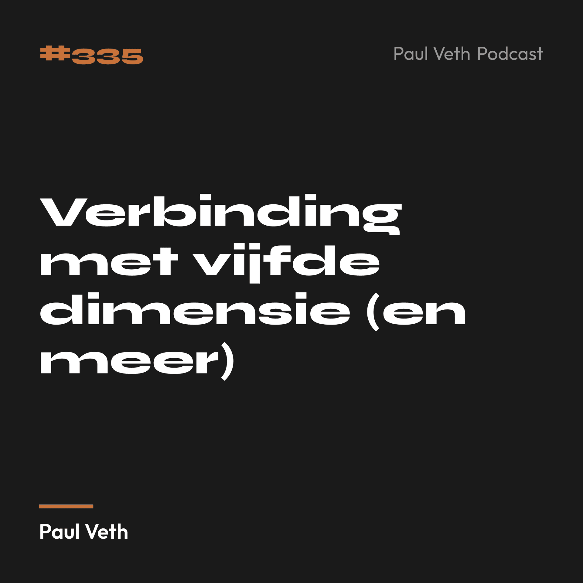 Verbinding met vijfde dimensie (en meer)