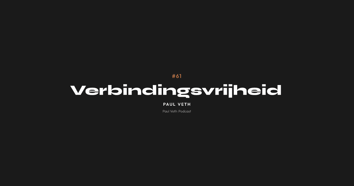 Verbindingsvrijheid