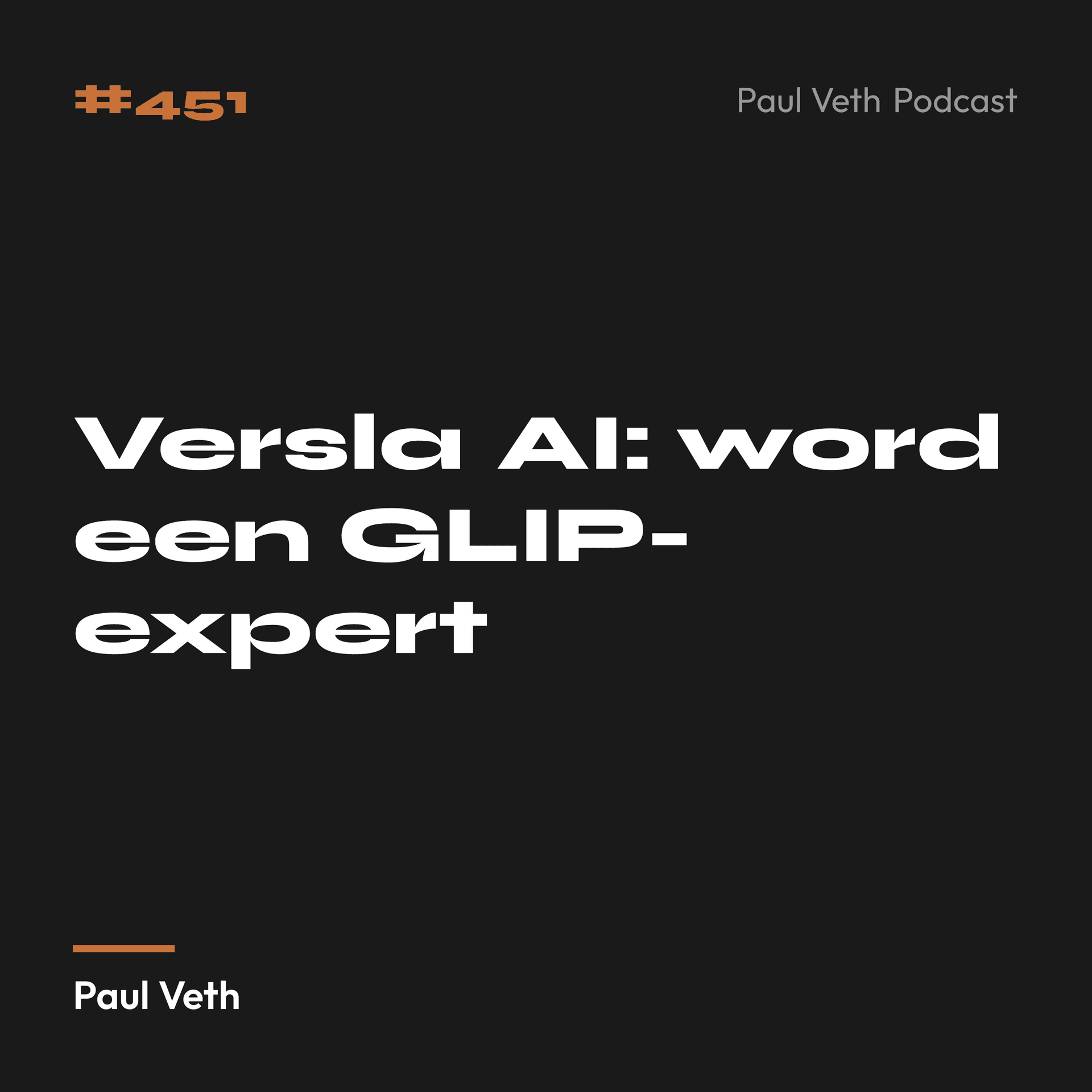 Versla AI: word een GLIP-expert