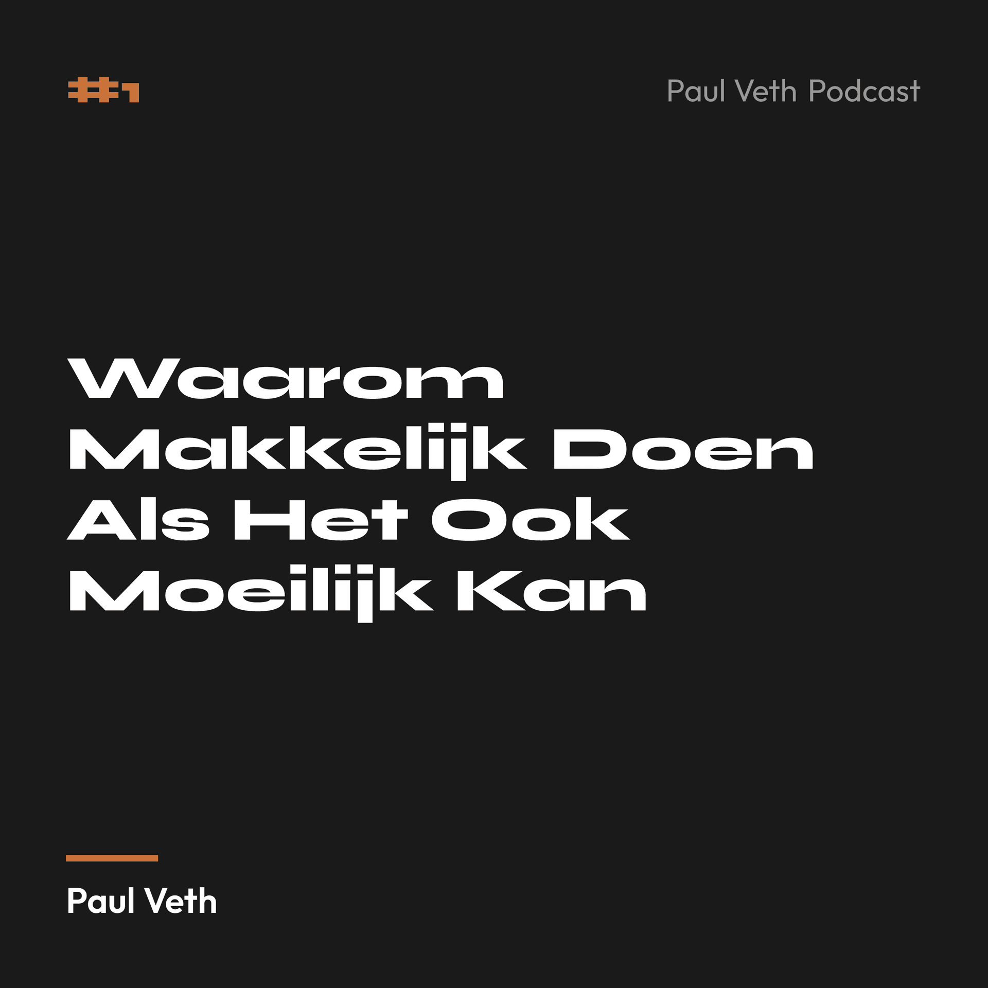 Waarom Makkelijk Doen Als Het Ook Moeilijk Kan