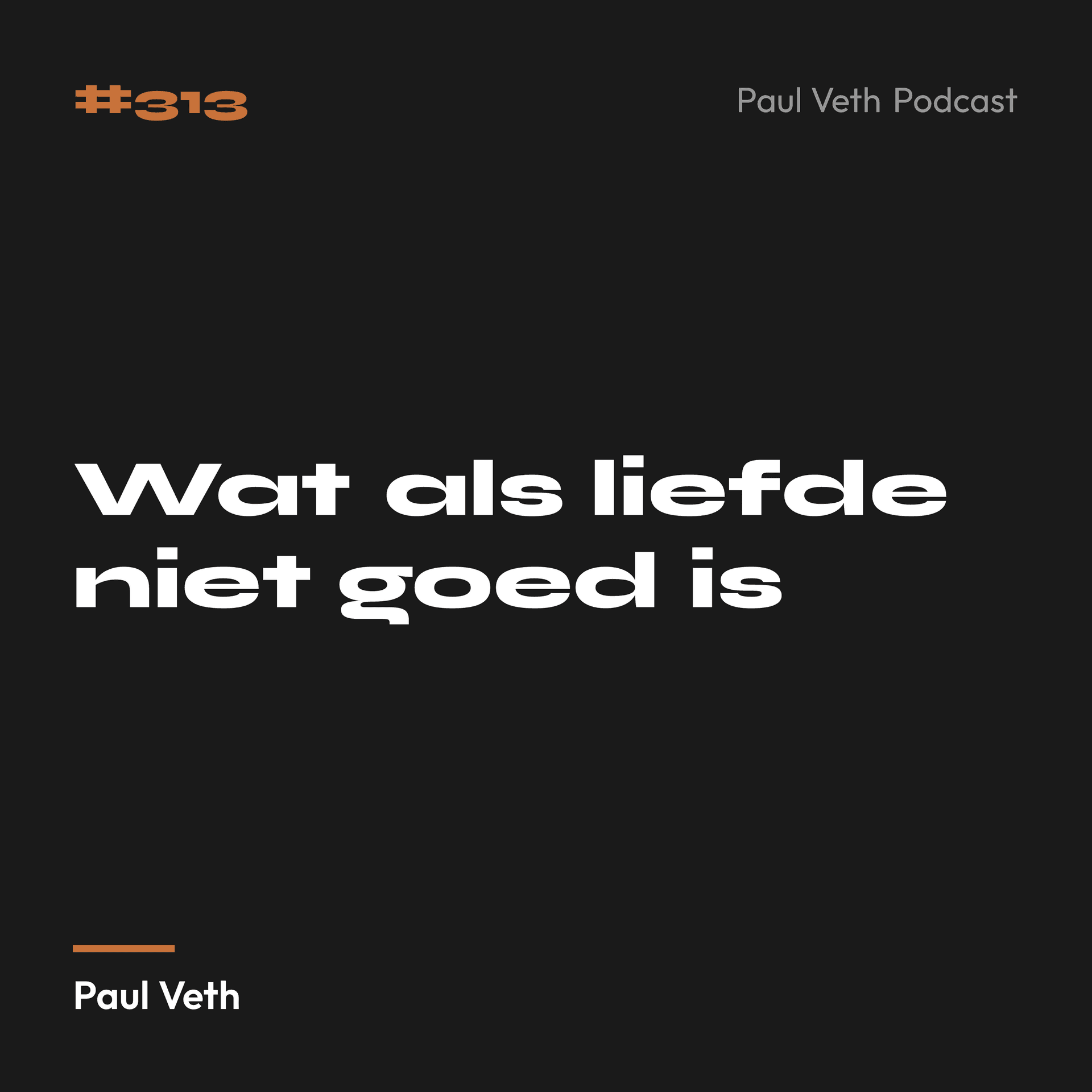 Wat als liefde niet goed is