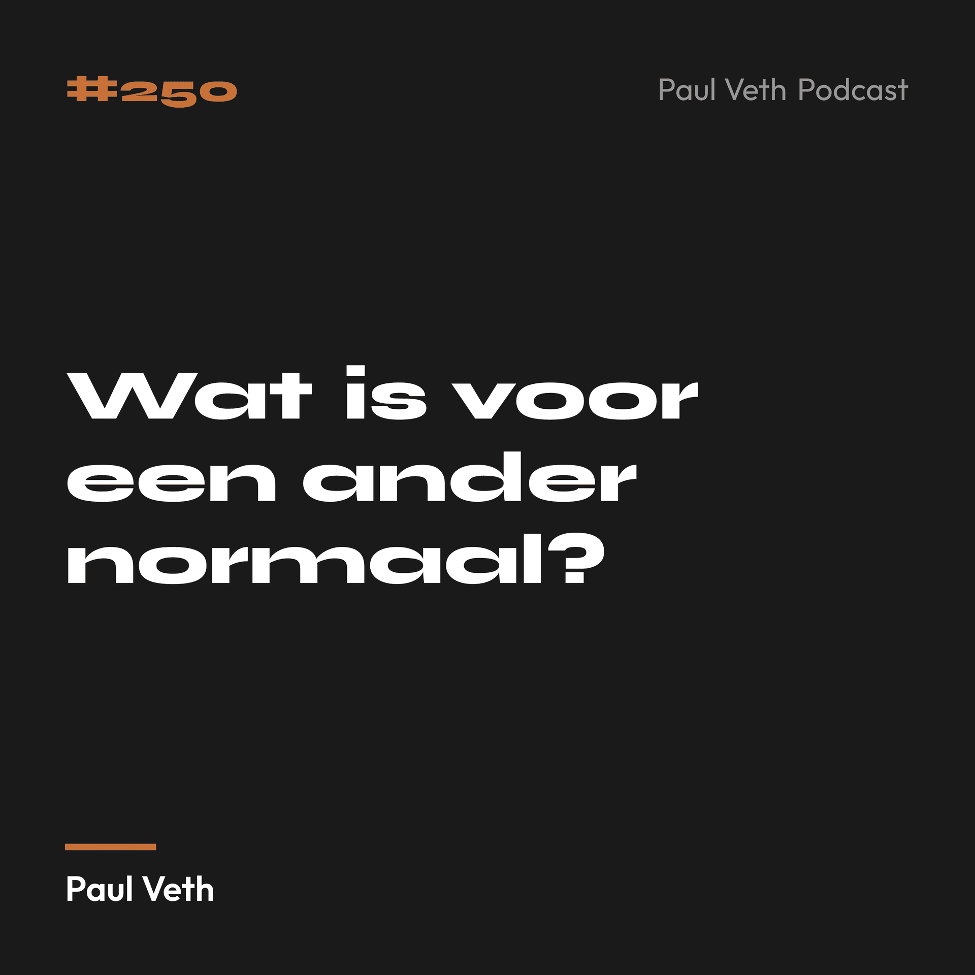Wat is voor een ander normaal?