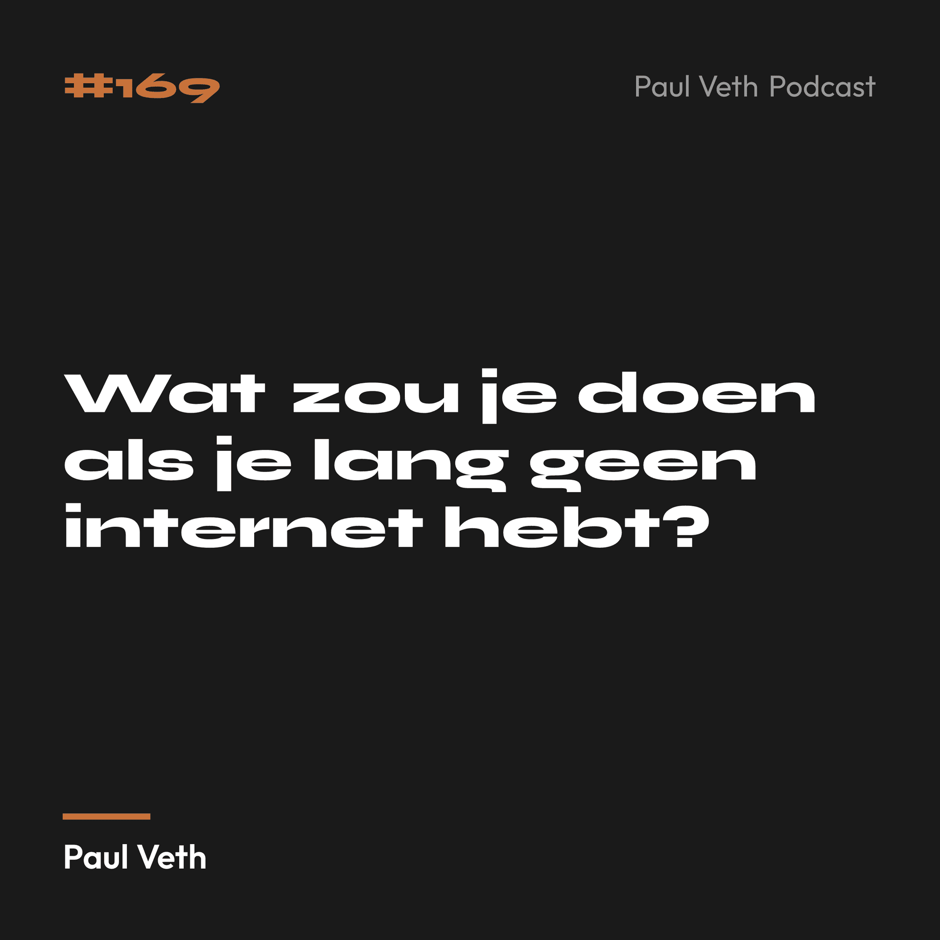 Wat zou je doen als je lang geen internet hebt?